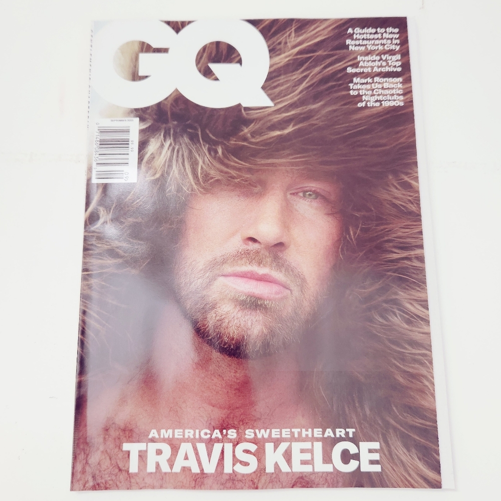 🍭7/$15 GQ Magazine September 2025 Travis Kelce